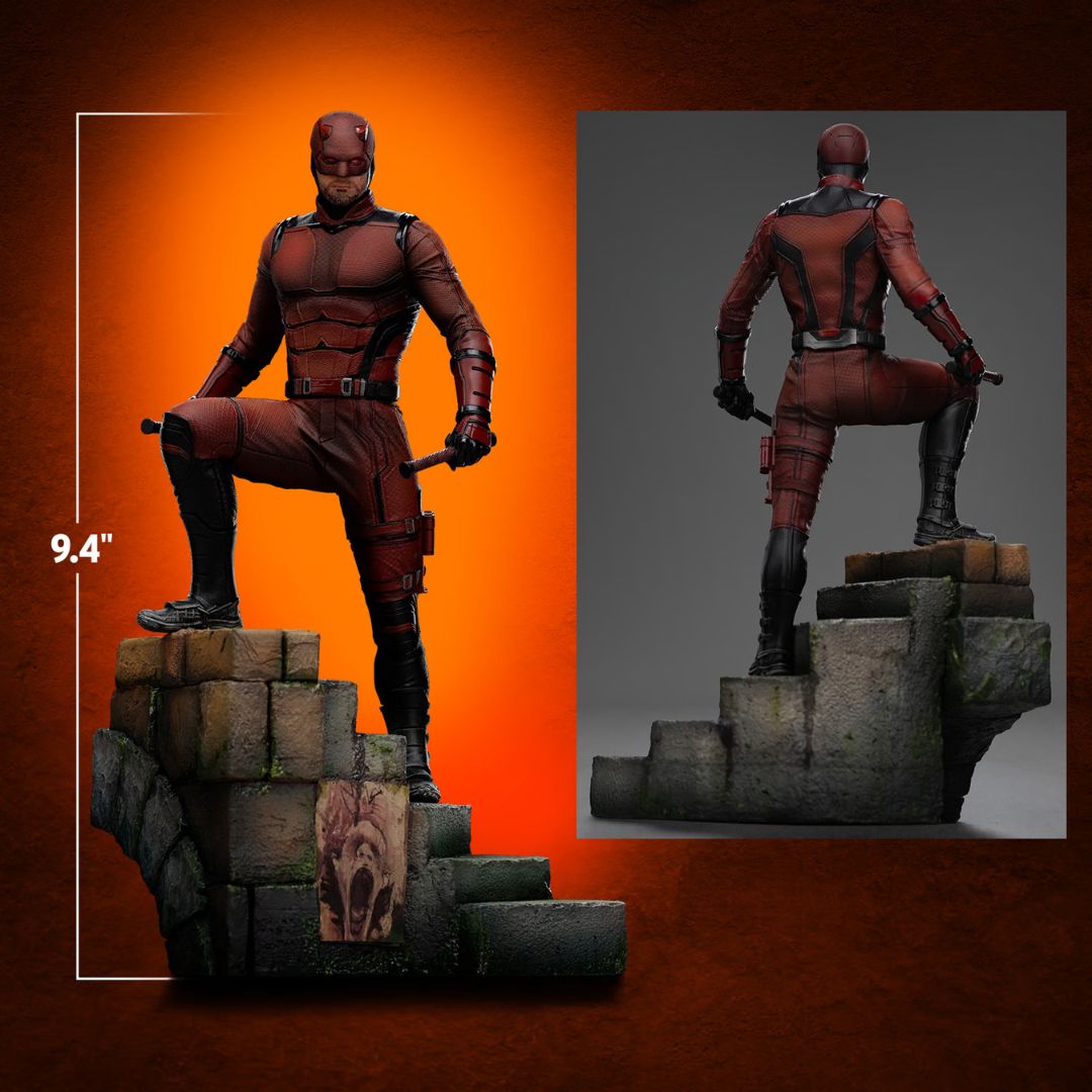 Daredevil Art Statue By Iron Studios -Iron Studios - India - www.superherotoystore.com
