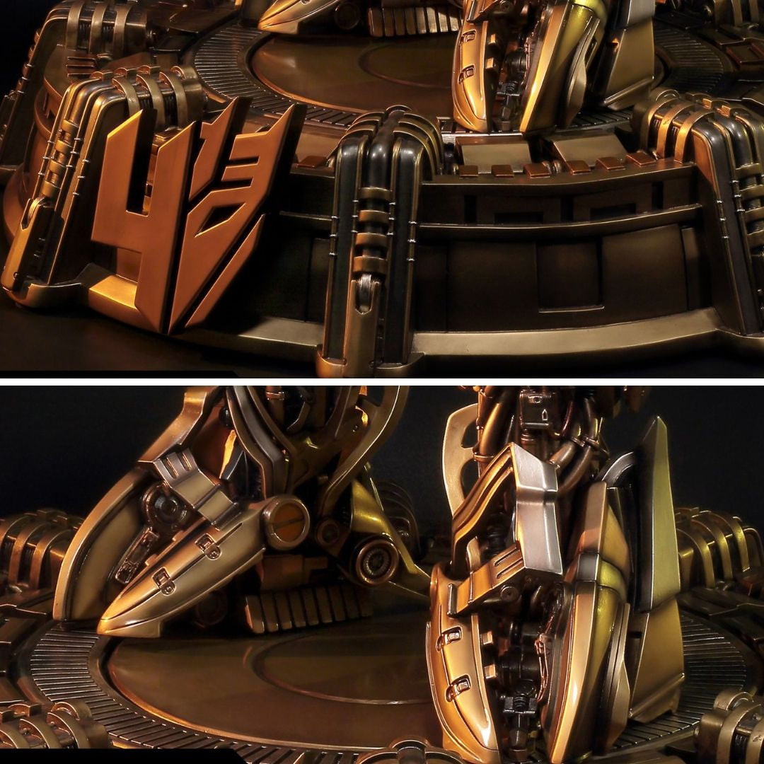 Transformers: Age Of Extinction (Film) Galvatron Gold Version Statue By Prime1 Studios -Prime 1 Studio - India - www.superherotoystore.com