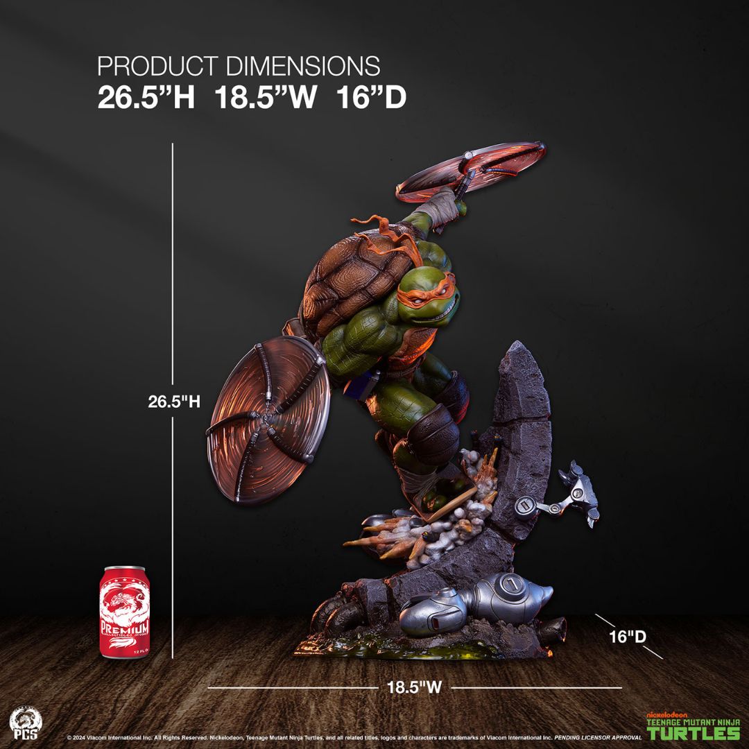 Michelangelo Statue By Pcs Collectibles -PCS Studios - India - www.superherotoystore.com