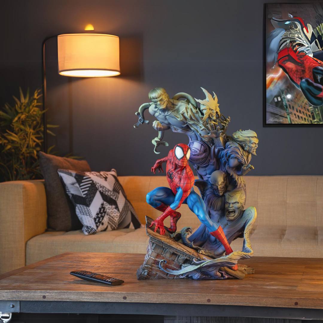 Spider-Man Premium Format™ Statue by Sideshow Collectibles -Sideshow Collectibles - India - www.superherotoystore.com