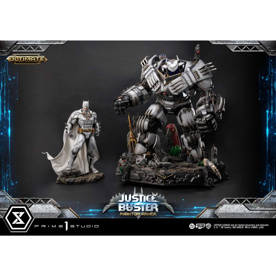Justice League (Comics) Justice Buster: Phantom Armor Statue By Prime1 Studios -Prime 1 Studio - India - www.superherotoystore.com