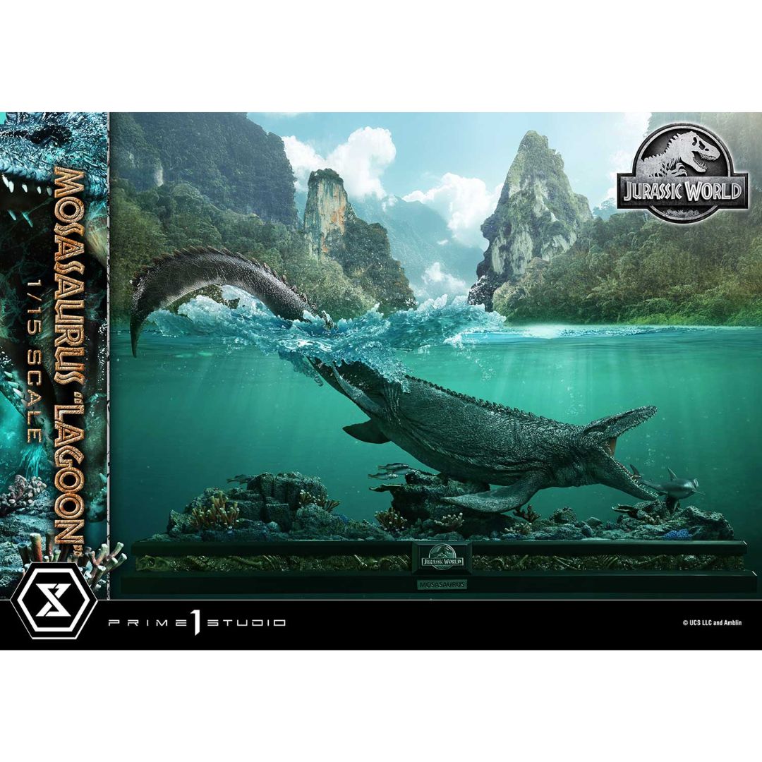 Jurassic World (Film) Mosasaurus "Lagoon" By Prime1 Studios