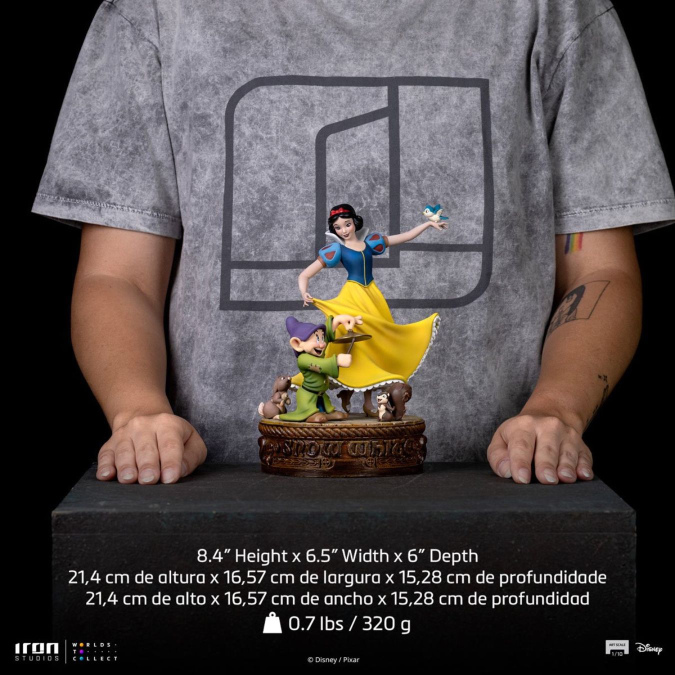 Snow White Art Statue By Iron Studios -Iron Studios - India - www.superherotoystore.com