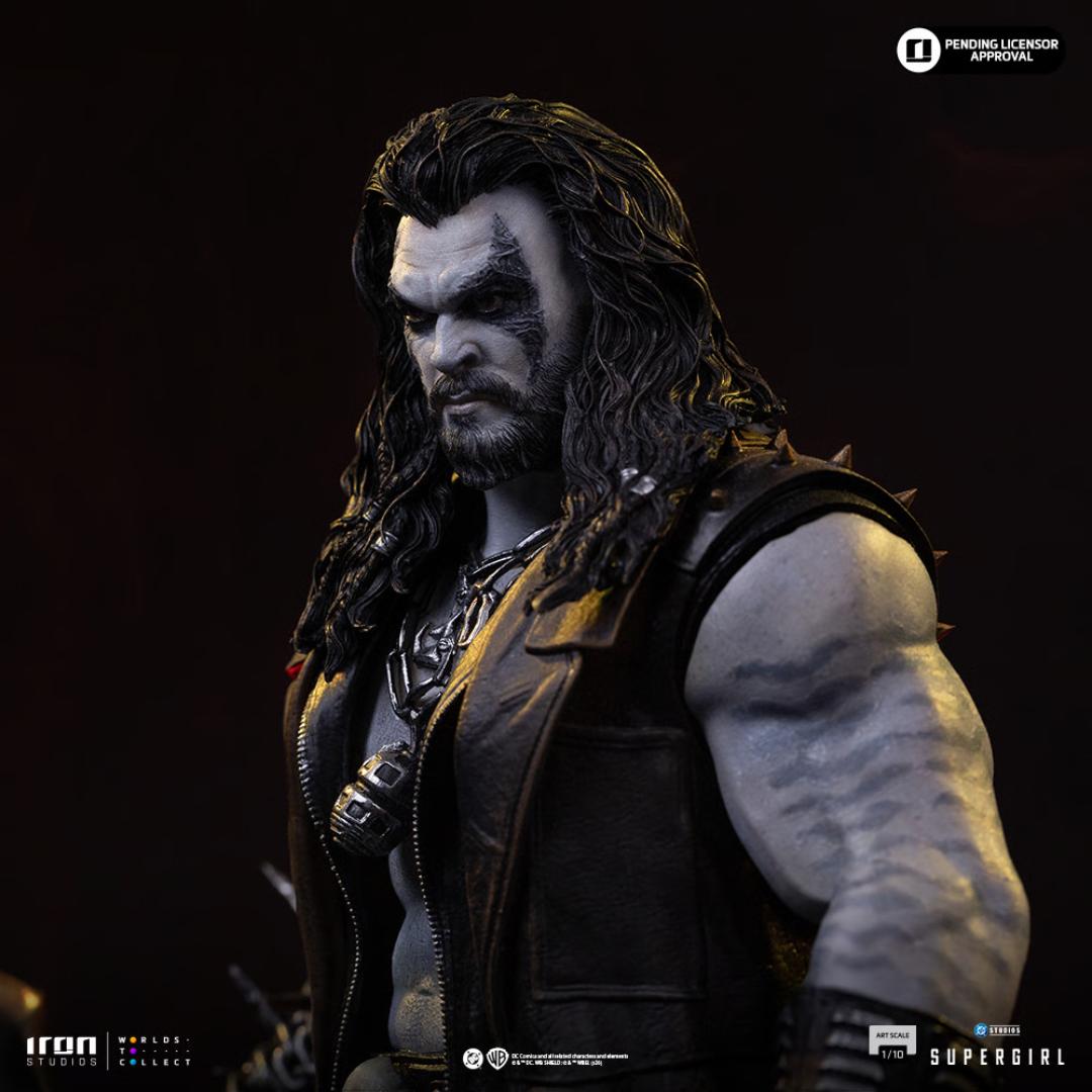 Lobo - Supergirl Movie Statue By Iron Studios
