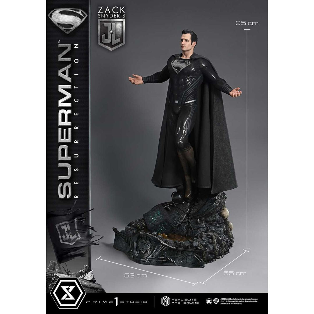 Justice League (Film) Superman "Resurrection" Zack Snyder'S Justice League Dx Bonus Version Statue By Prime1 Studios -Prime1 Studios - India - www.superherotoystore.com