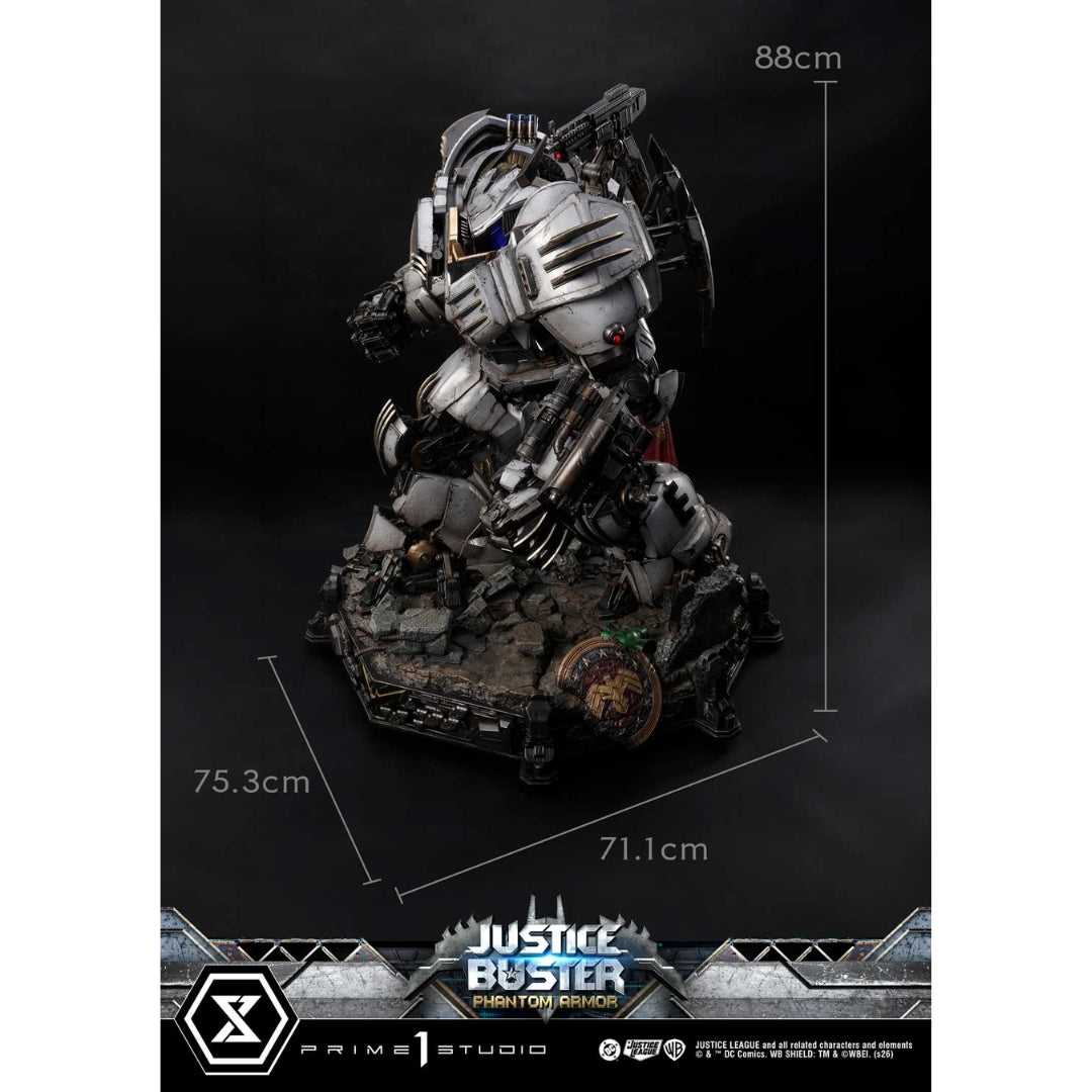 Justice League (Comics) Justice Buster: Phantom Armor Deluxe Statue By Prime1 Studios -Prime 1 Studio - India - www.superherotoystore.com