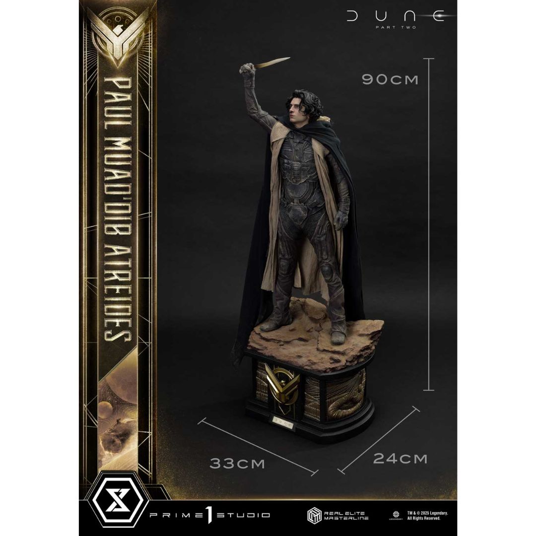 Dune: Part Two Paul Atreides Regular Edition Statue By Prime1 Studios -Prime1 Studios - India - www.superherotoystore.com