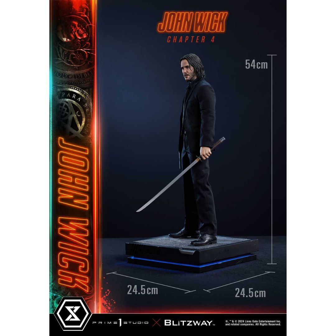 John Wick: Chapter 4 (Film) John Wick Regular Version Statue By Prime1 Studios -Prime 1 Studio - India - www.superherotoystore.com