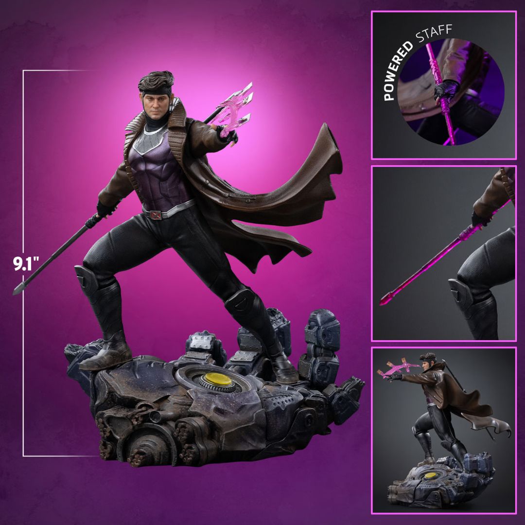 Gambit - Avengers: Doomsday - Bds Statue By Iron Studios -Iron Studios - India - www.superherotoystore.com