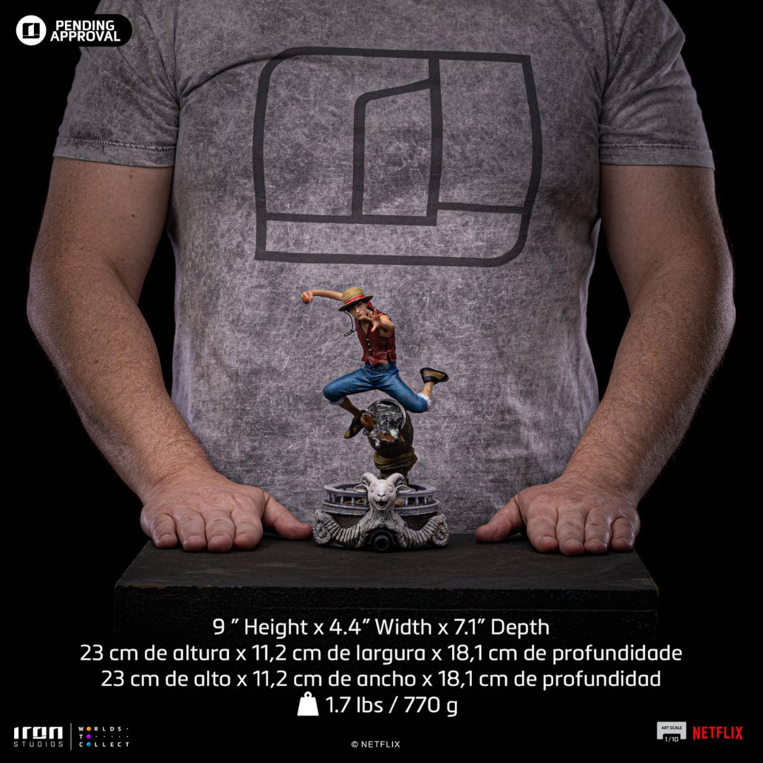 Luffy One Piece Statue By Iron Studios -Iron Studios - India - www.superherotoystore.com