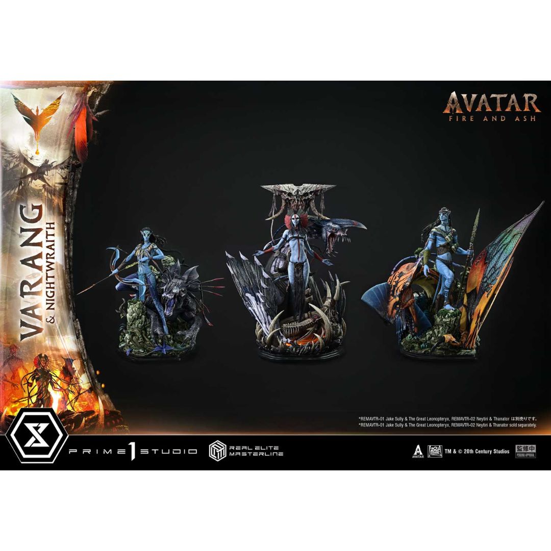 Avatar: Fire And Ash (Film) Varang & Nightwraith Bonus Version Statue By Prime1 Studios -Prime 1 Studio - India - www.superherotoystore.com