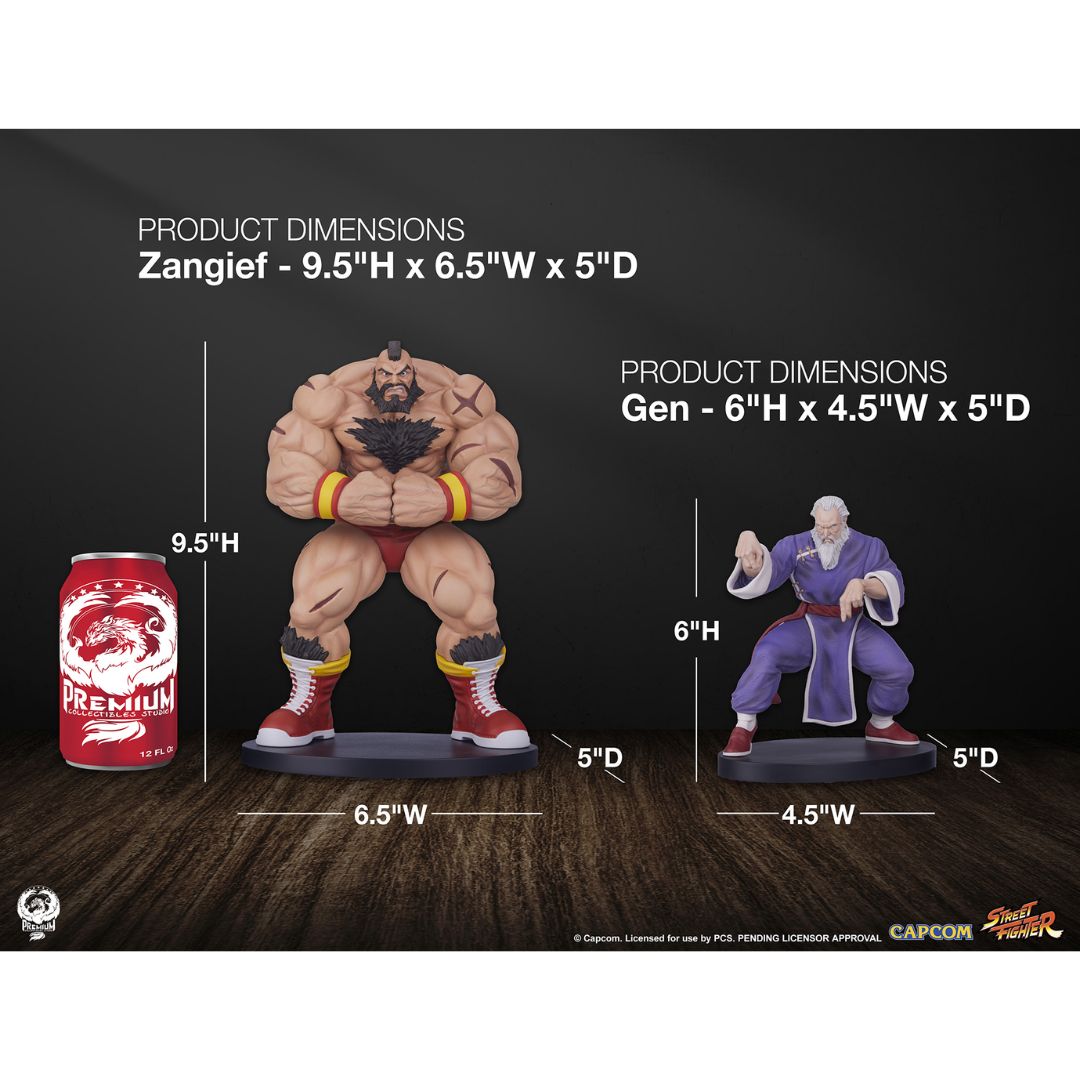 Zangief & Gen Collectible Statue by Sideshow Collectibles -Sideshow Collectibles - India - www.superherotoystore.com