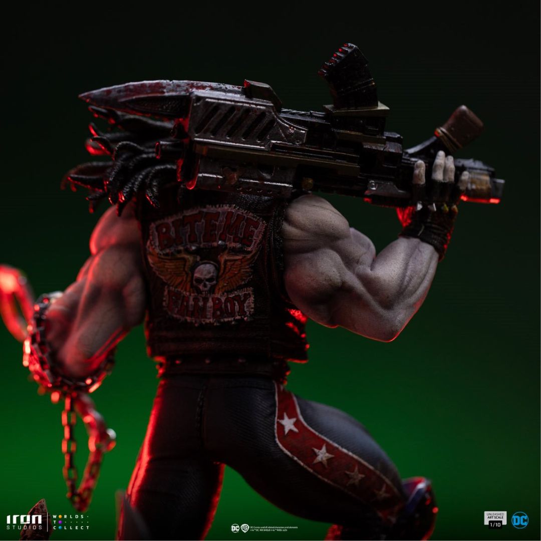 Lobo Unleashed Art Statue By Iron Studios -Iron Studios - India - www.superherotoystore.com