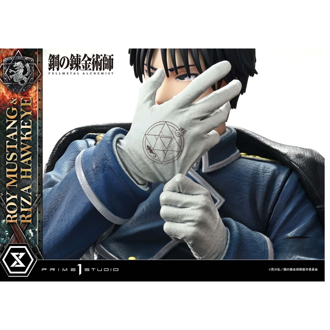 Fullmetal Alchemist Roy Mustang & Riza Hawkeye Statue Dx Bonus Version By Prime1 Studios -Prime 1 Studio - India - www.superherotoystore.com