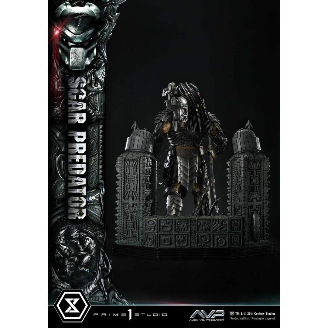 Alien vs.Predator Scar Predator Figure by Prime1 Studios -Prime 1 Studio - India - www.superherotoystore.com