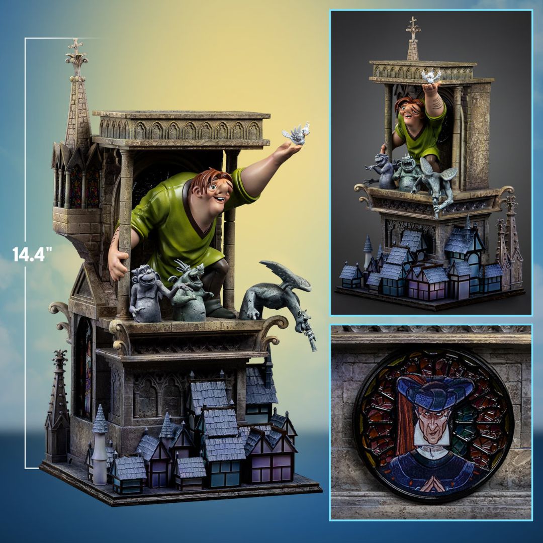 Quasimodo - The Hunchback Of Notre Dame Statue By Iron Studios