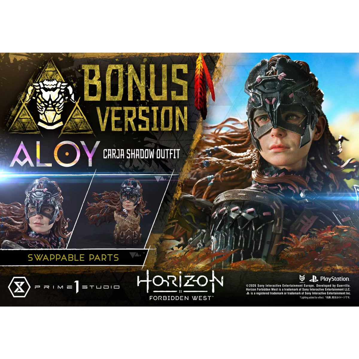 Horizon Forbidden West Aloy Deluxe Version Statue By Prime1 Studios