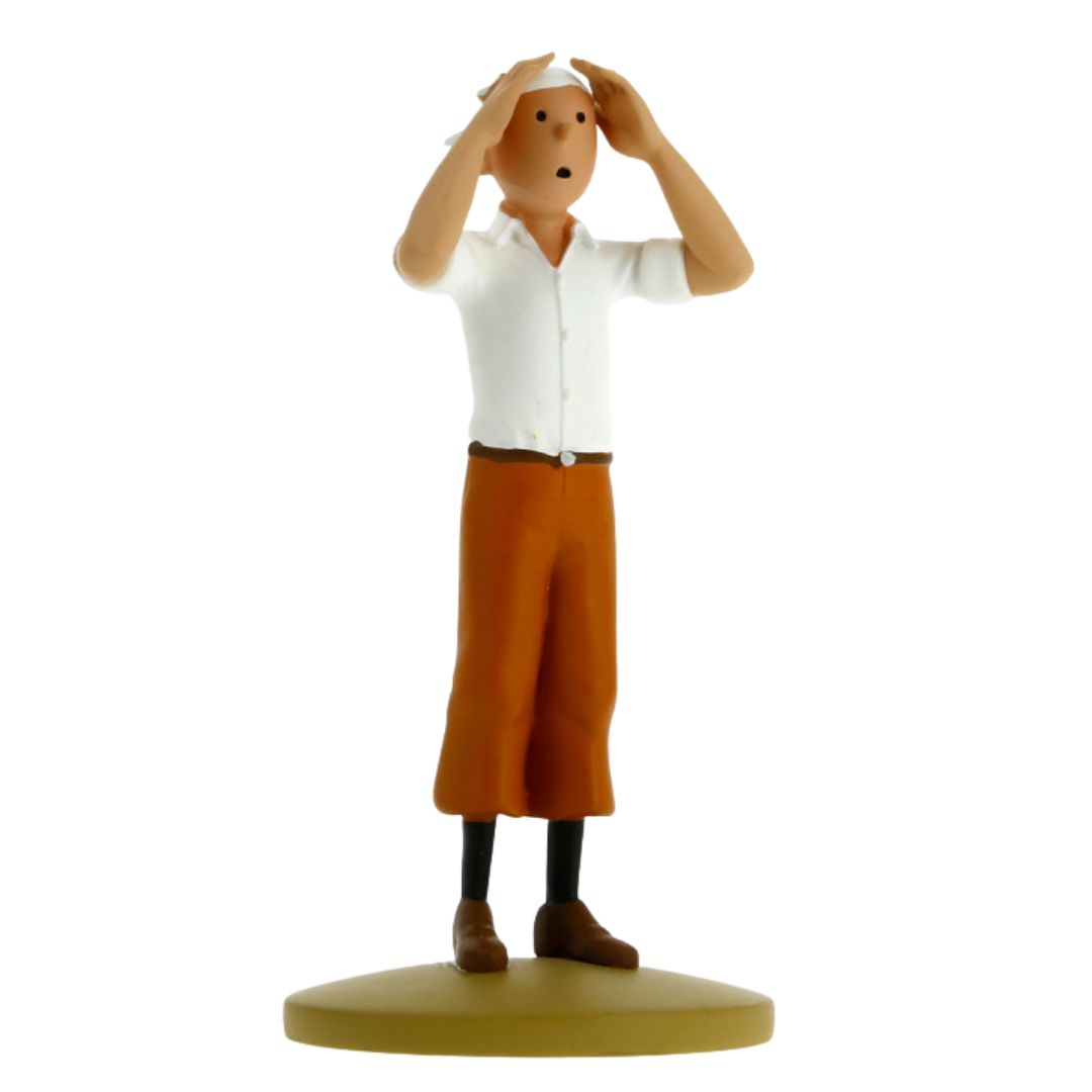 Aventures of Tintin - Tintin In The Desert Statue By Moulinsart