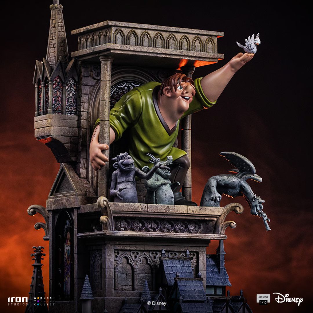 Quasimodo - The Hunchback Of Notre Dame Statue By Iron Studios