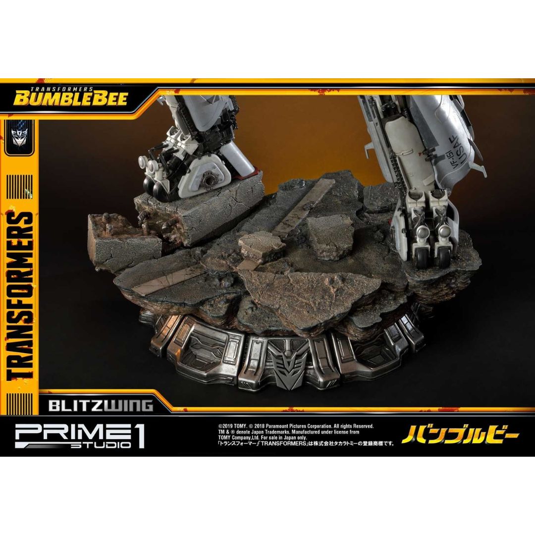 Transformers: Bumblebee (Film) Blitzwing Statue By Prime1 Studios -Prime 1 Studio - India - www.superherotoystore.com