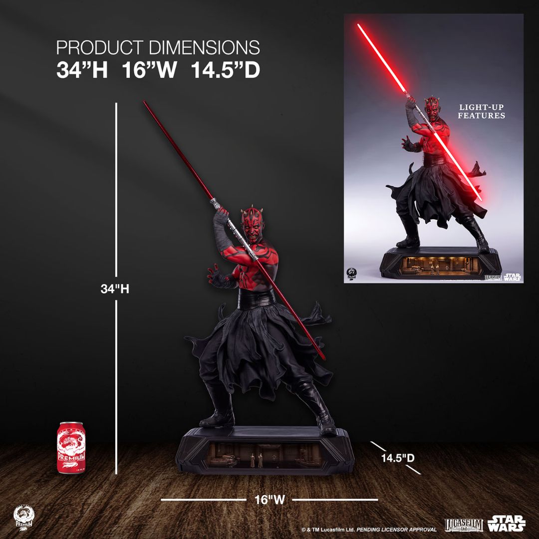 Darth Maul (Deluxe Edition) Statue By Pcs Collectibles -PCS Collectibles - India - www.superherotoystore.com