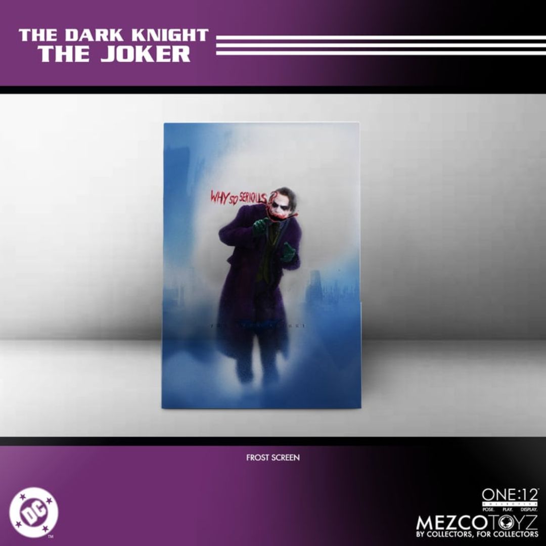 The Dark Knight Joker Figure By Mezco Toys -Mezco Toys - India - www.superherotoystore.com