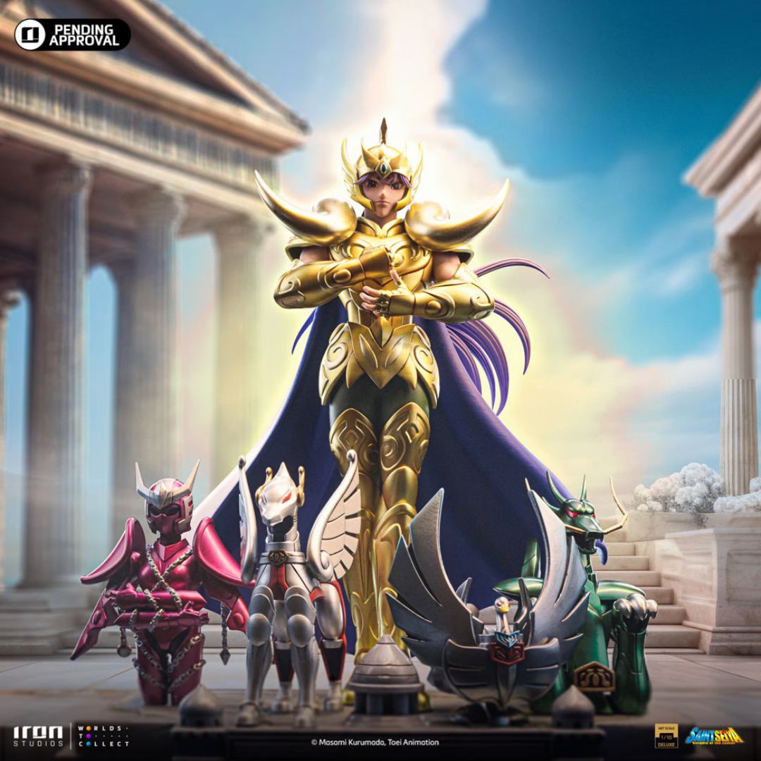 Aries Mu Deluxe Statue By Iron Studios -Iron Studios - India - www.superherotoystore.com