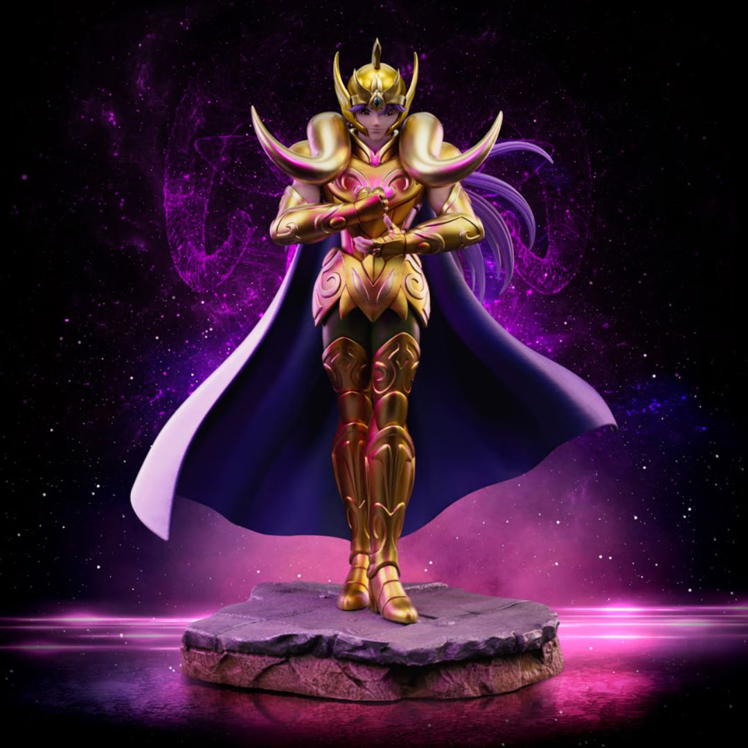 Aries Mu Statue By Iron Studios