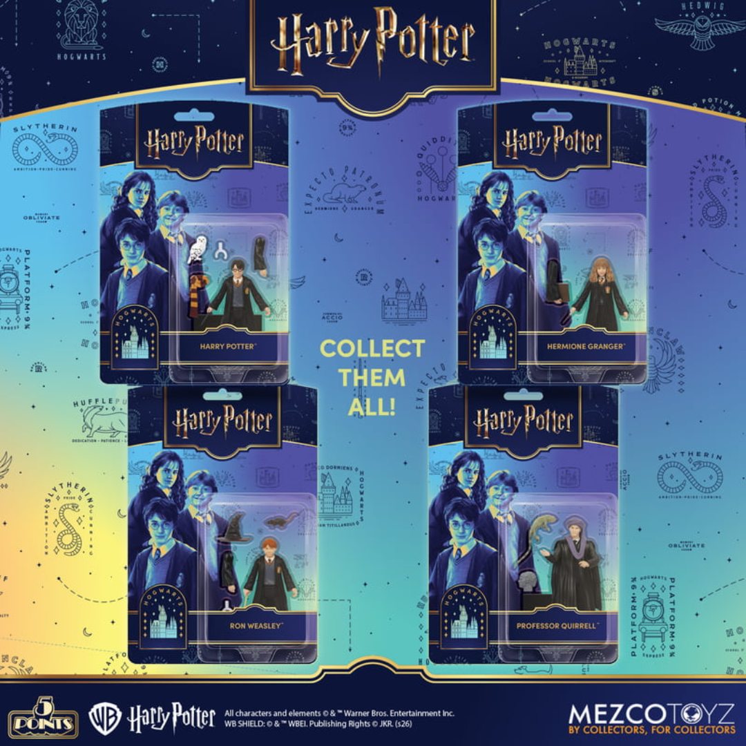 Harry Potter Series 1 Action Figure 20Pc Assortment By Mezco Toys -Mezco Toys - India - www.superherotoystore.com