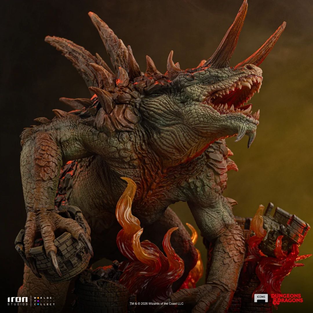 Tarrasque - Dungeons and Dragons - Icons Statue By Iron Studios