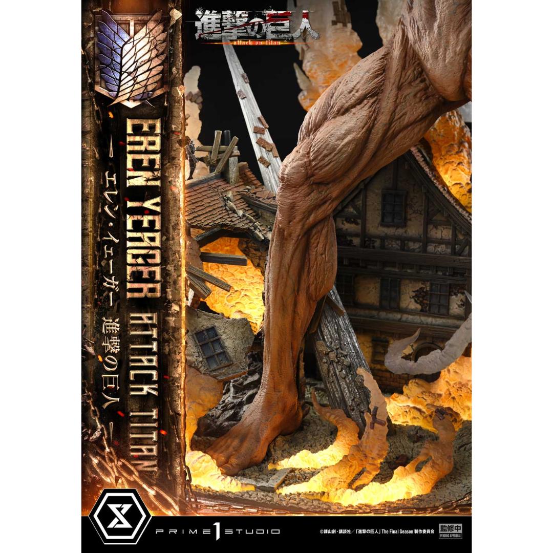 Tv Animation Attack On Titan Eren Yeager Statue By Prime1 Studios -Prime 1 Studio - India - www.superherotoystore.com