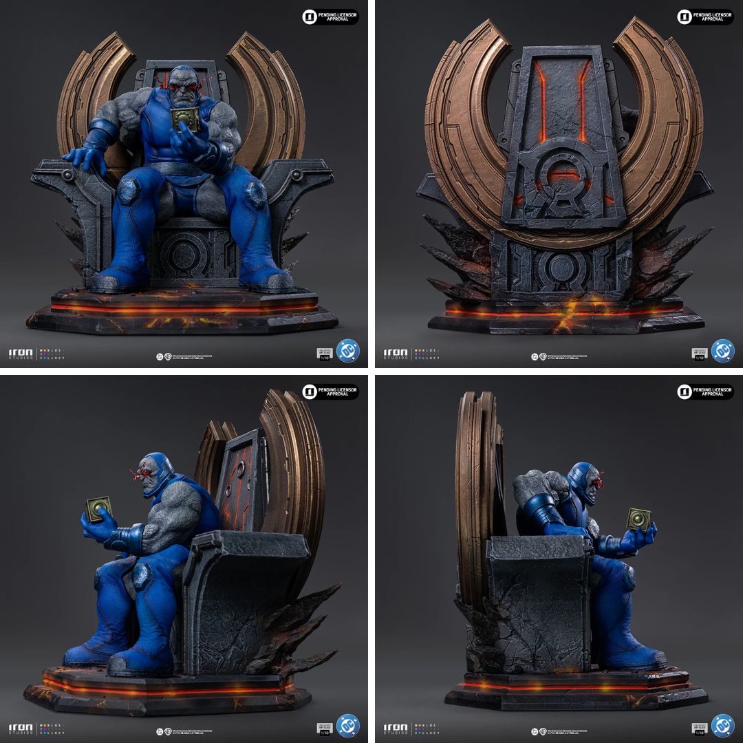 Dc Comics Darkseid Unleashed Statue By Iron Studios
