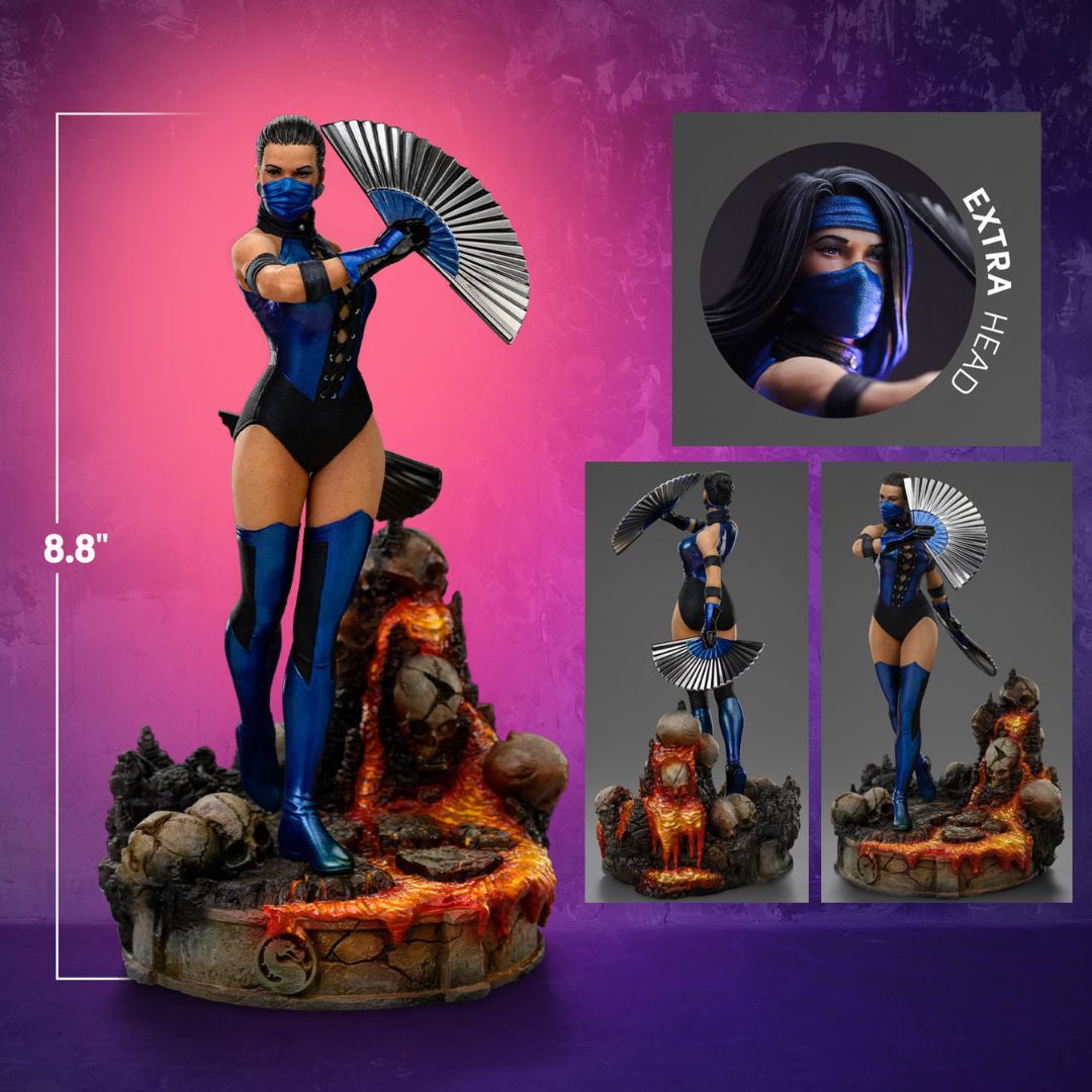 Mortal Kombat Kitana Statue By Iron Studios -Iron Studios - India - www.superherotoystore.com