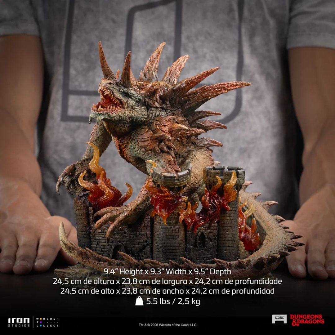 Tarrasque - Dungeons and Dragons - Icons Statue By Iron Studios