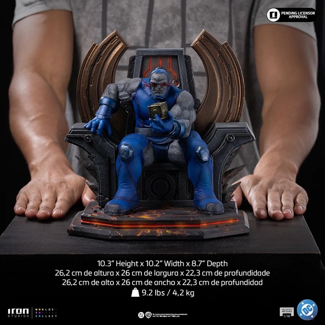 Dc Comics Darkseid Unleashed Statue By Iron Studios