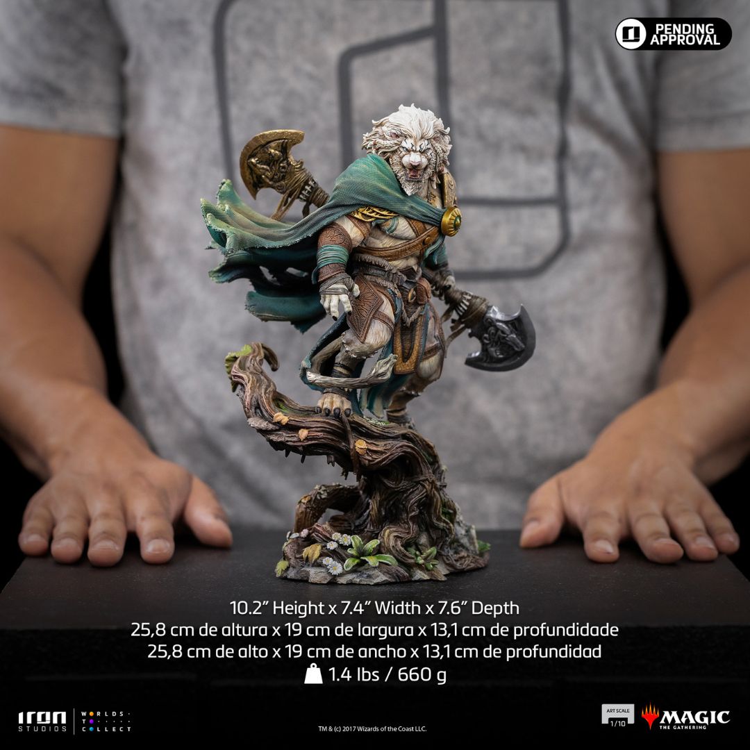 Ajani Goldmane Art statue By Iron Studios -Iron Studios - India - www.superherotoystore.com