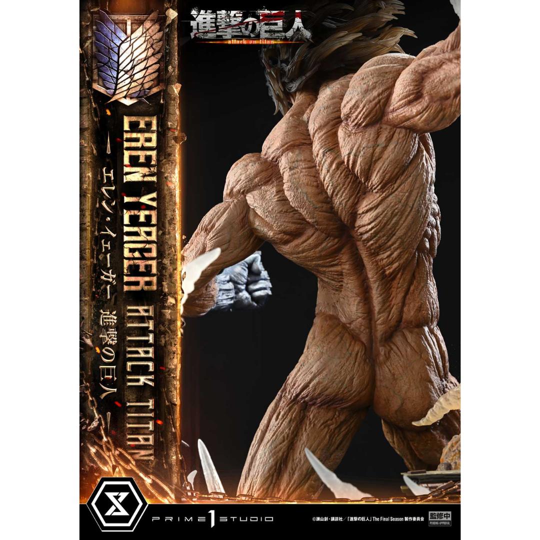 Tv Animation Attack On Titan Eren Yeager Statue By Prime1 Studios -Prime 1 Studio - India - www.superherotoystore.com