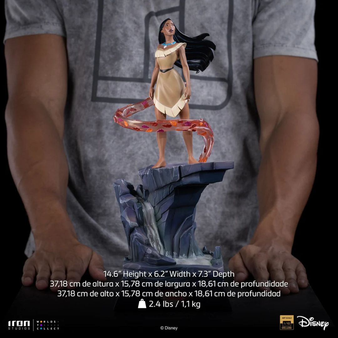 Pocahontas Colors of the Wind ver. - Disney Classics - Art Scale 1/10 Statue By Iron Studios