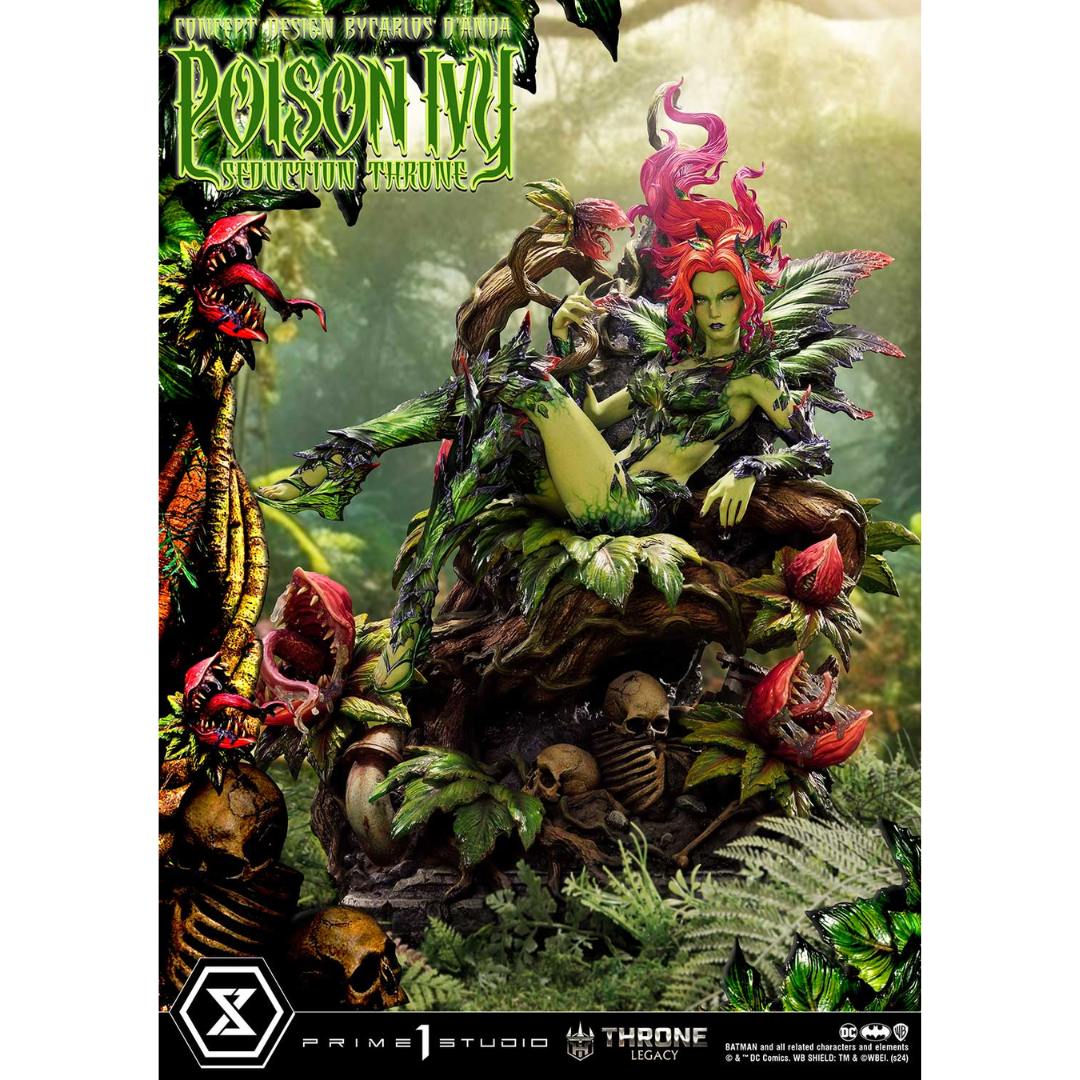 Batman (Comics) Poison Ivy Seduction Throne Statue by Prime1 Studios -Prime 1 Studio - India - www.superherotoystore.com