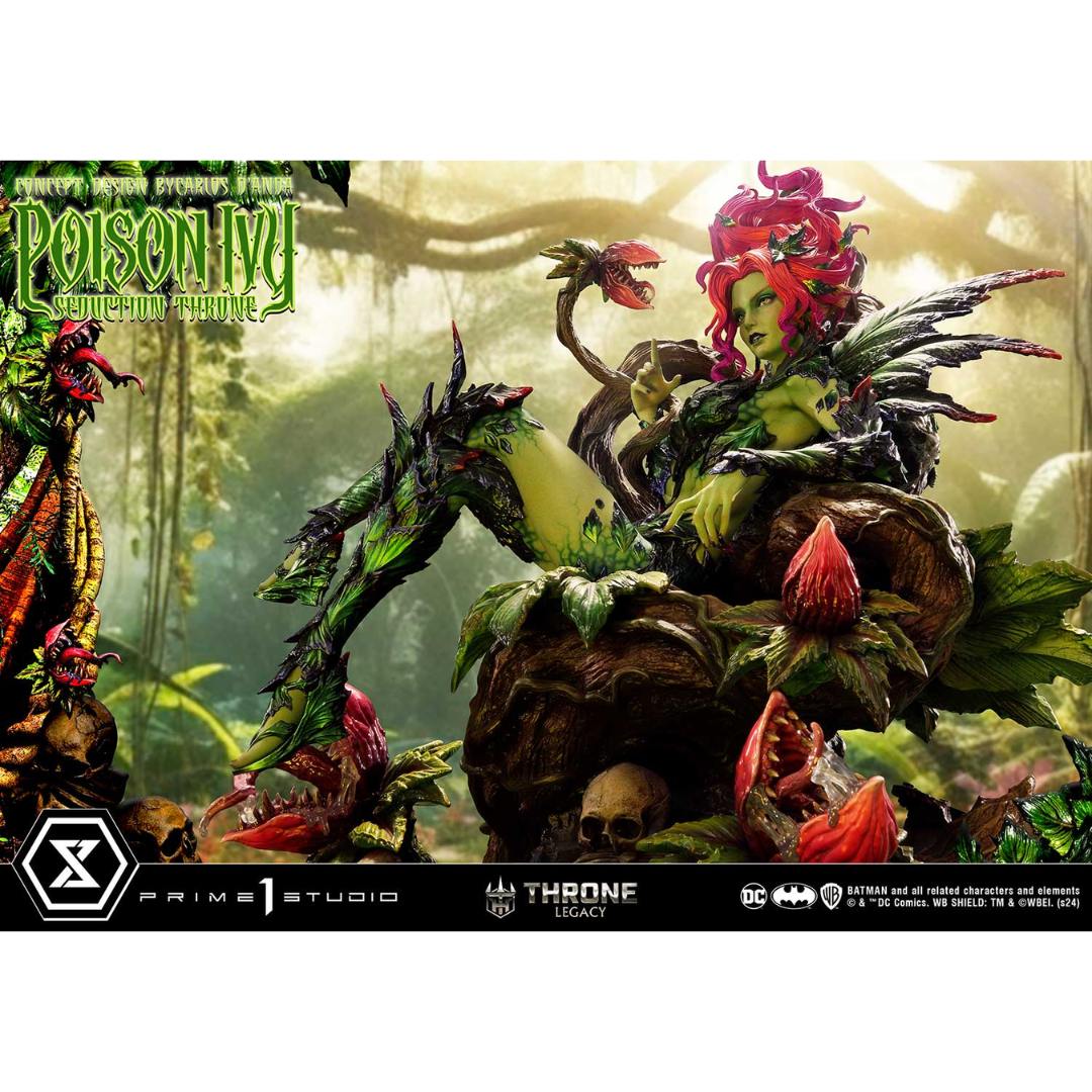 Batman (Comics) Poison Ivy Seduction Throne Statue by Prime1 Studios -Prime 1 Studio - India - www.superherotoystore.com