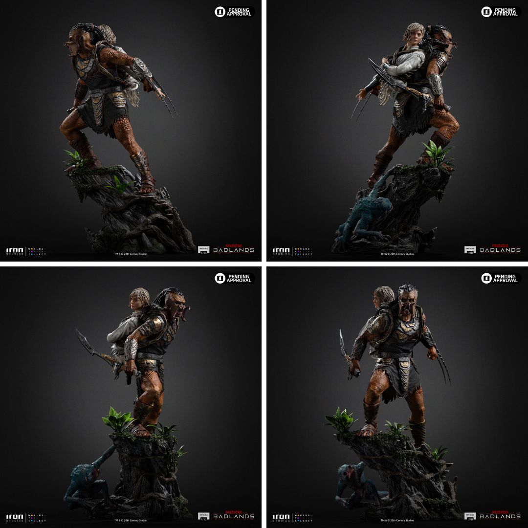 Predator Dek & Thia By Iron Studios -Iron Studios - India - www.superherotoystore.com