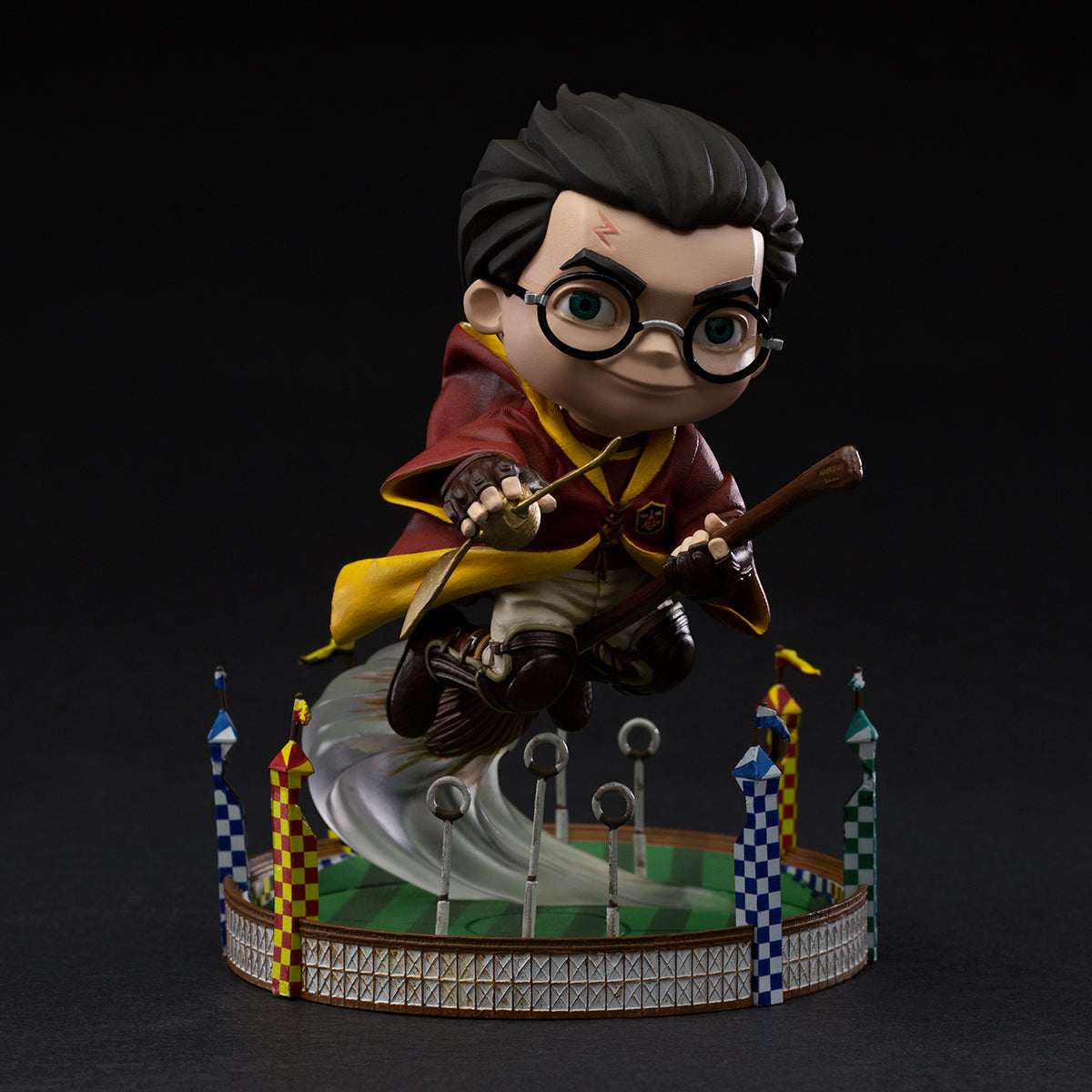 Harry Potter At The Quidditch Match Minico Figure By Iron Studios (Damaged Box) -MiniCo - India - www.superherotoystore.com
