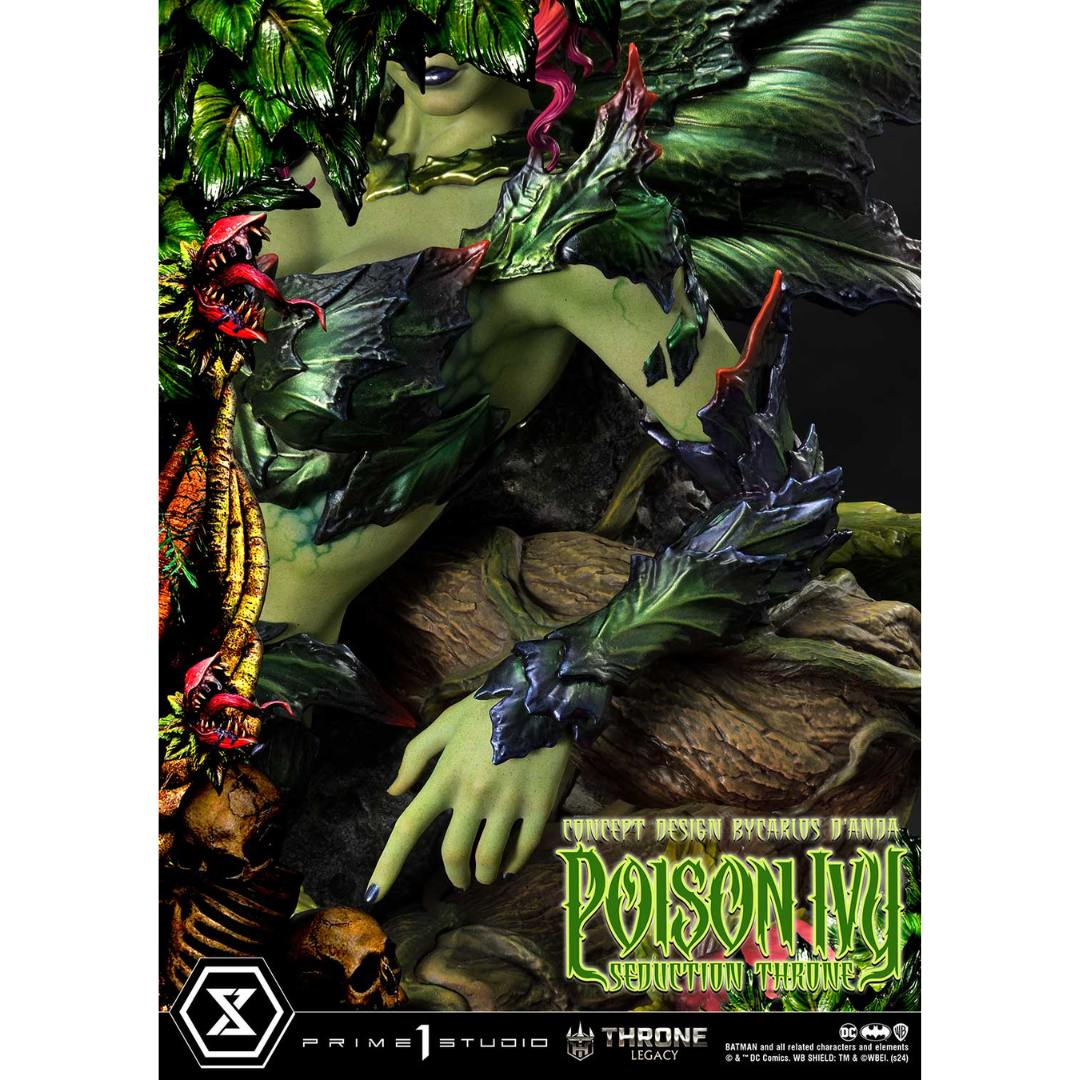 Batman (Comics) Poison Ivy Seduction Throne Statue by Prime1 Studios -Prime 1 Studio - India - www.superherotoystore.com