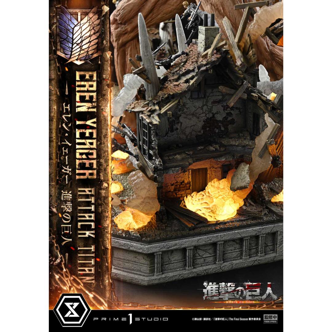 Tv Animation Attack On Titan Eren Yeager Statue By Prime1 Studios -Prime 1 Studio - India - www.superherotoystore.com