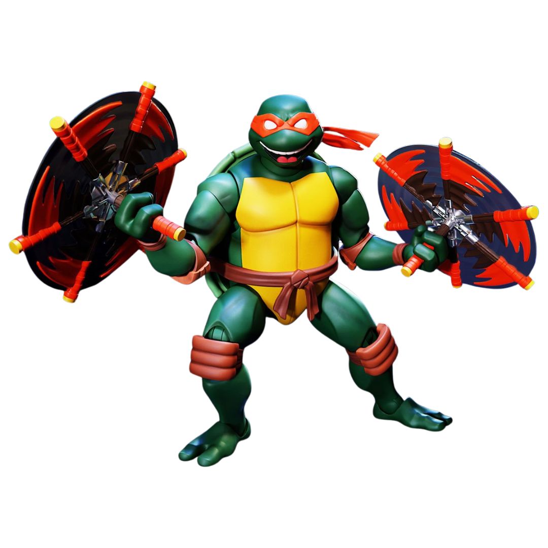 Teenage Mutant Ninja Turtles Ultimates Wave 12 Michelangelo 7-Inch Action Figure By Super7