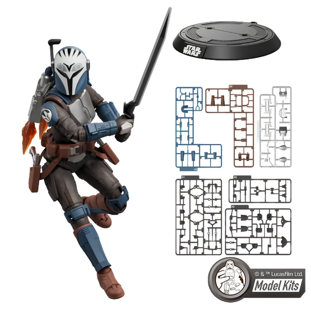 Star Wars:The Mandalorian Bo-Katan Kryze Champion Class Model Kit By Blokees