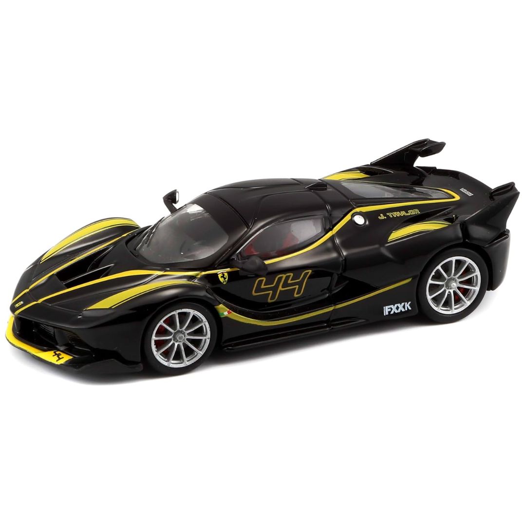 Black Ferrari FXX K 1:43 Scale Die-Cast car by Bburago -Bburago - India - www.superherotoystore.com