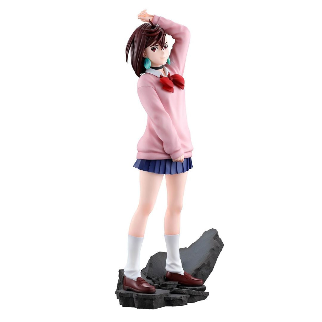 Dandadan Momo Overwhelming Monstrosity, A Strong Attack! Masterlise Ichibansho Statue By Bandai