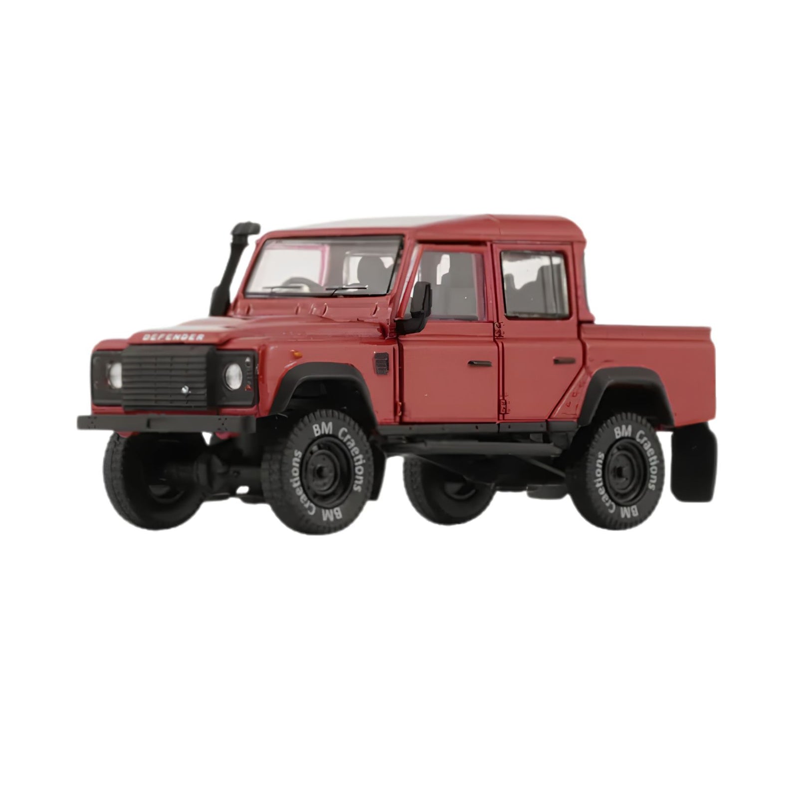 Land Rover 2016 Defender 110 Pick Up -Orange (Lhd) 1:64 Diecast Car By Bmc -BMC - India - www.superherotoystore.com