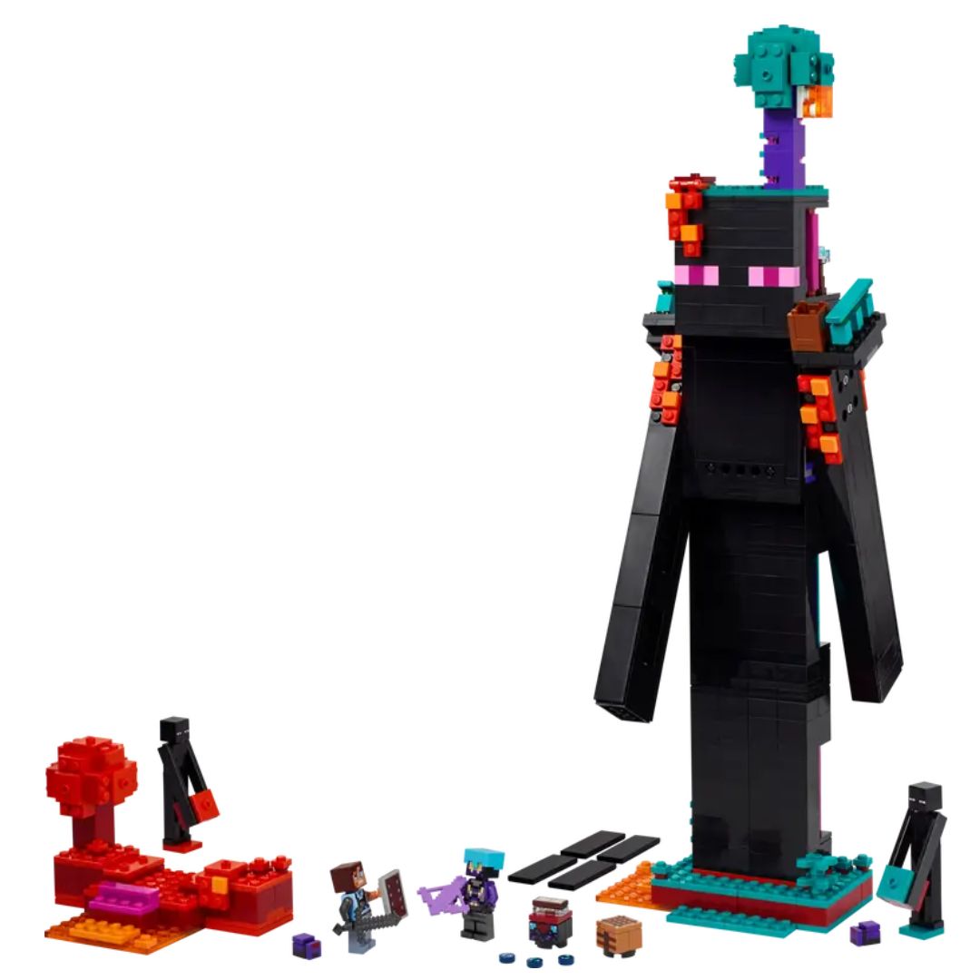 Minecraft The Enderman Tower By Lego -Lego - India - www.superherotoystore.com